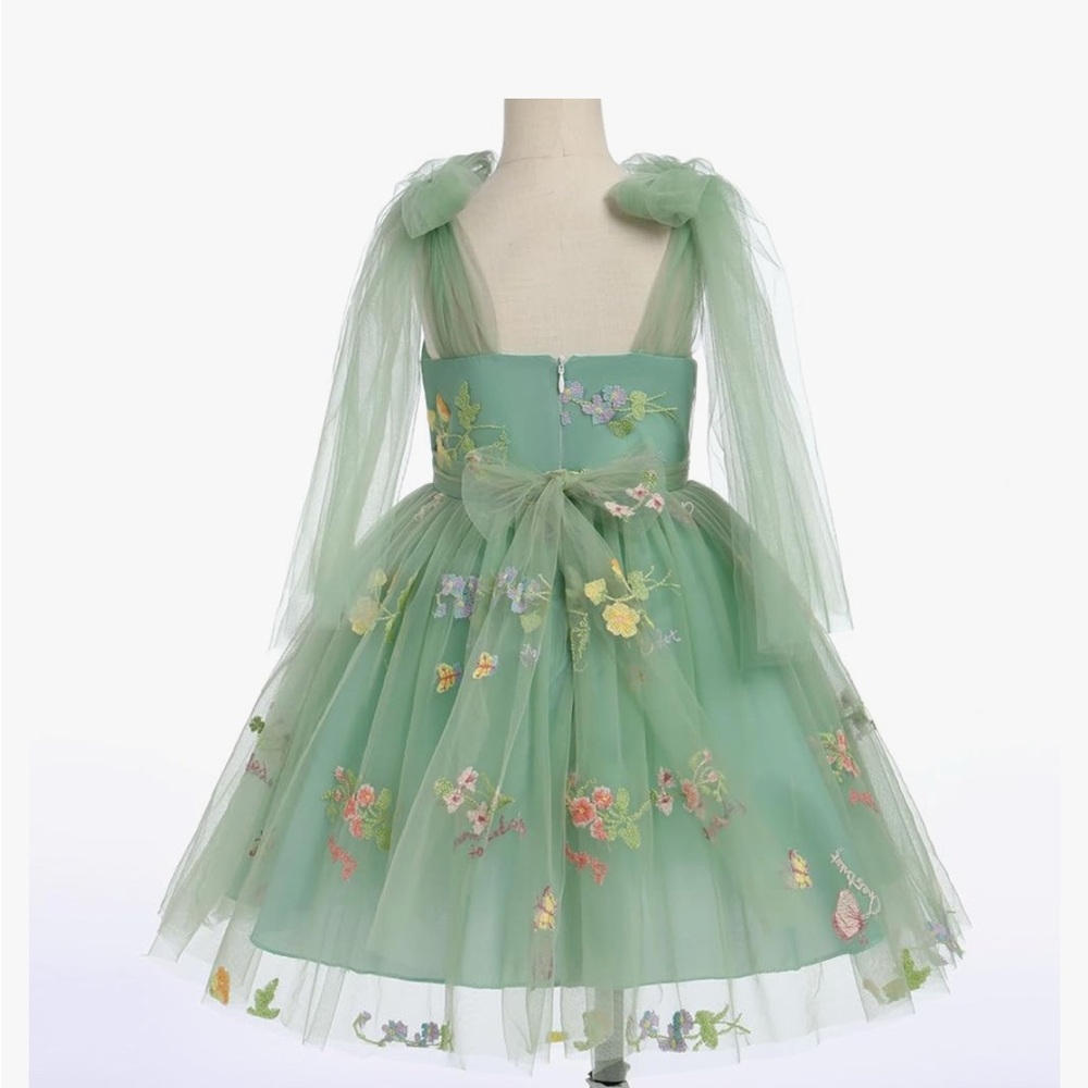 Fairy Dress Flower Girl First Birthday Photoshoot Dress- Size 90 (1-2yrs) - Picture 3 of 7